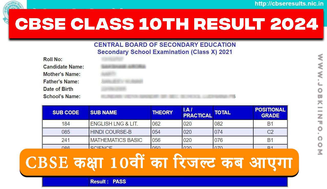 CBSE Class 10th Result 2024 Kab Aayega, CBSE Class 10th result 2024 download, how to check cbse class 10th result online, cbse class 10th result 2024 check online