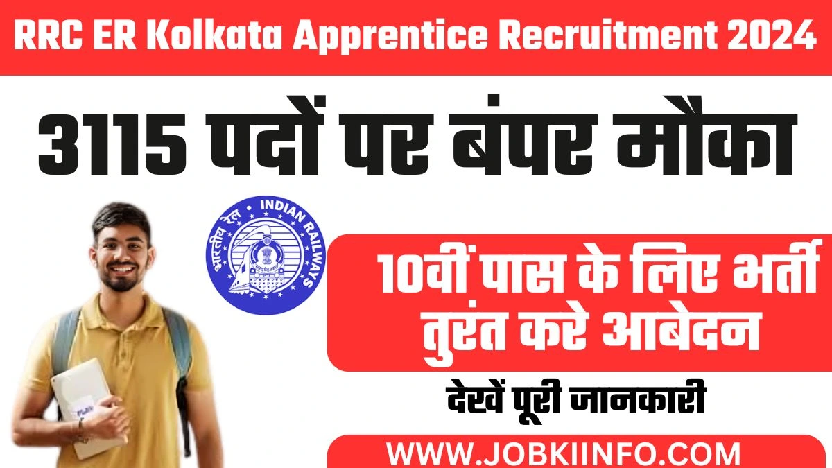 RRC ER Kolkata Apprentice Recruitment 2024