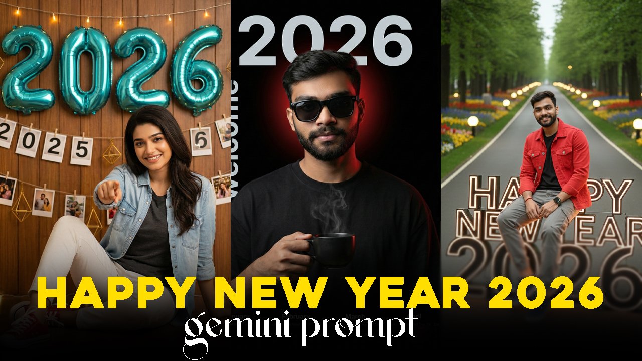 Happy New Year 2026 Gemini Prompts