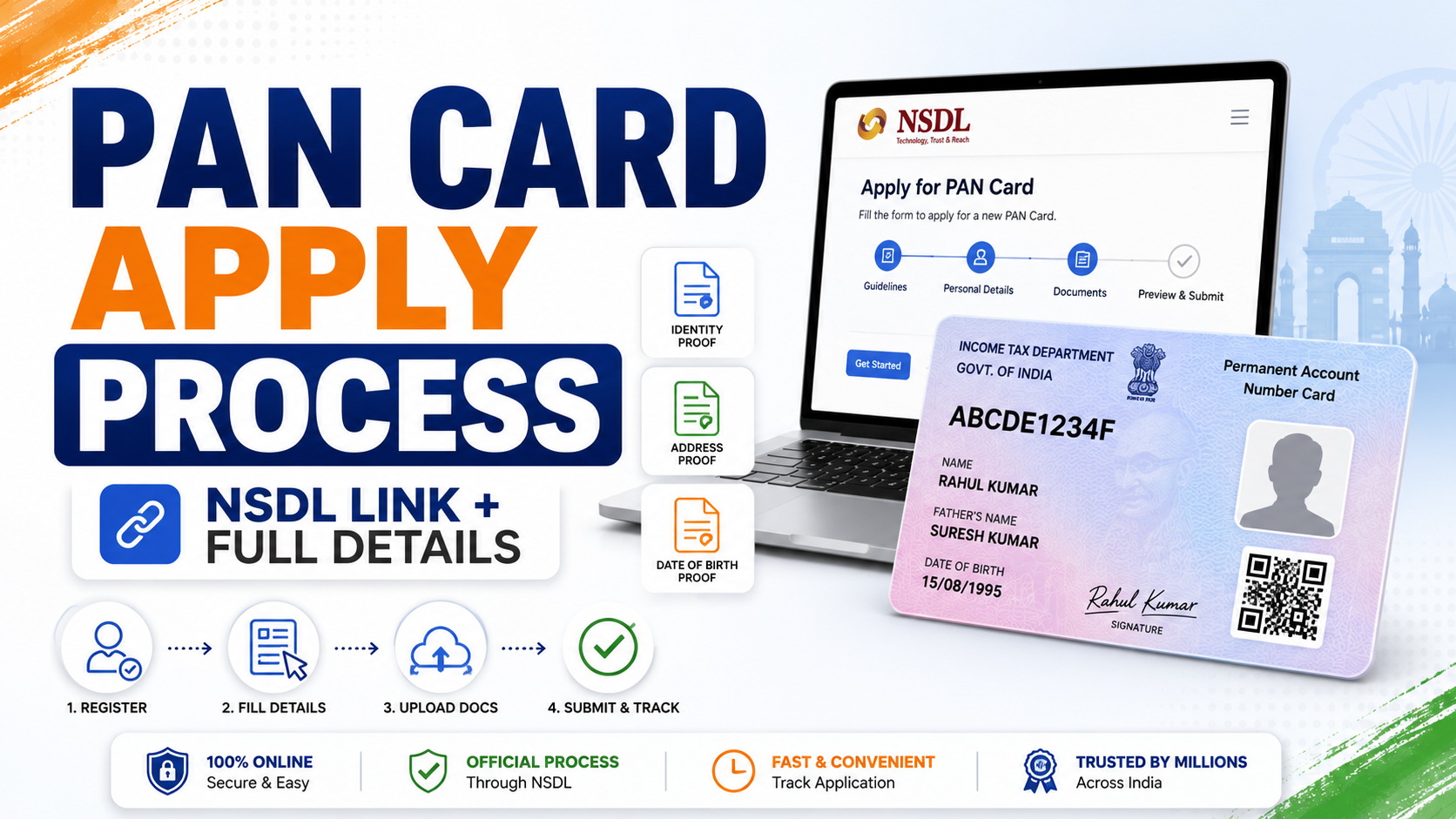 PAN Card Making Process — How to make PAN Card in Just 1 Day